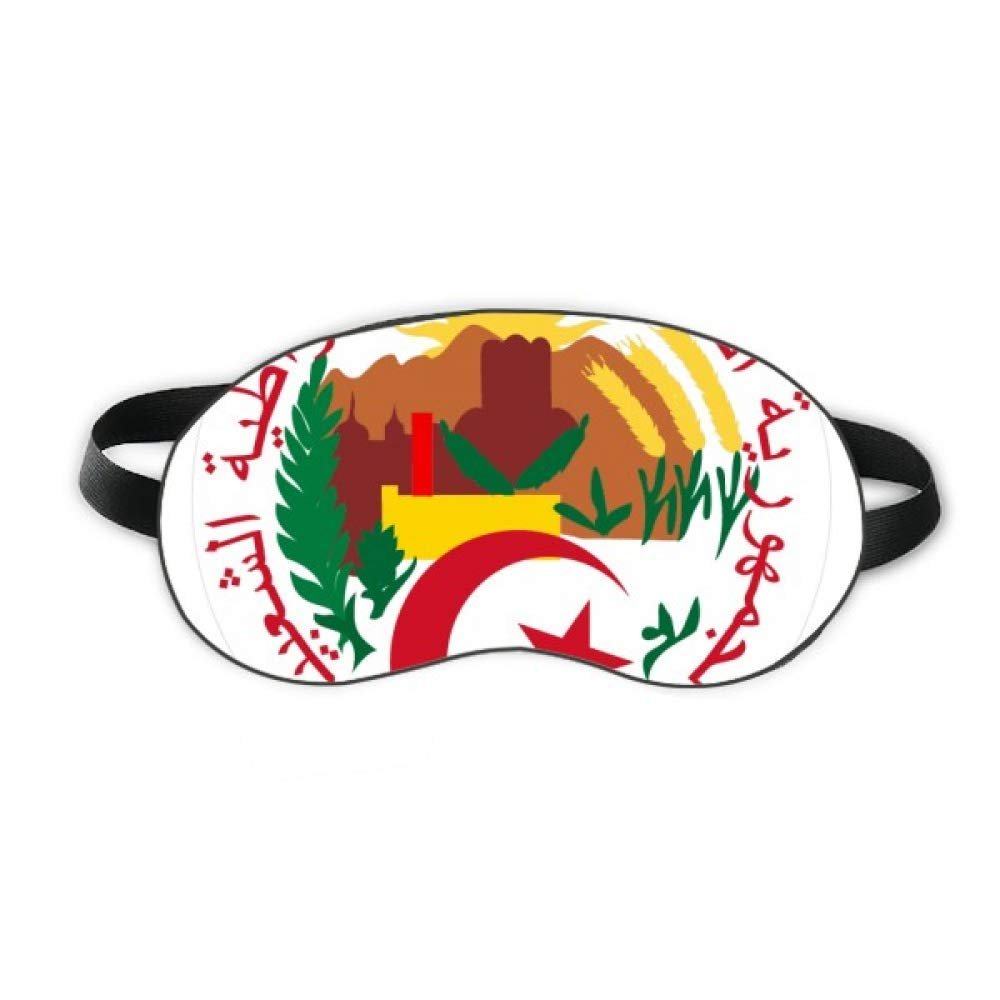 Algiers Algeria National Emblem Sleep Eye Shield Soft Night Blindfold Shade Cover