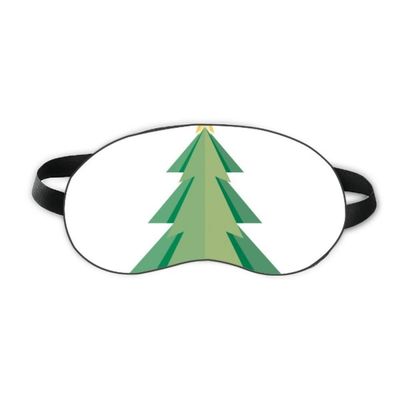 Abstract Christmas Tree Origami Pattern Sleep Eye Shield Soft Night Blindfold Shade Cover
