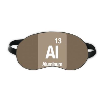Al Aluminum Chemical Element chem Sleep Eye Shield Soft Night Blindfold Shade Cover