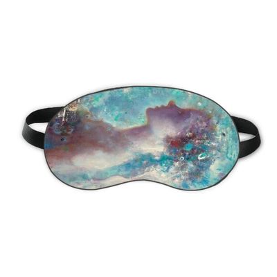 Appoggiatura XJJ Oil Painting Sleep Eye Shield Soft Night Blindfold Shade Cover