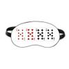 9 Heart Spade Diamond Club Pattern Sleep Eye Shield Soft Night Blindfold Shade Cover view 1