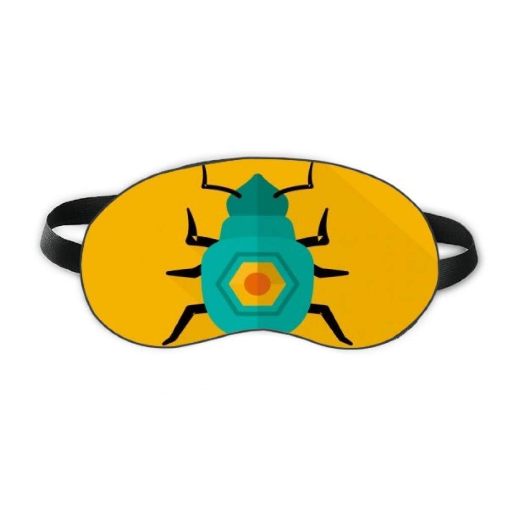 Ancient Egypt Pharaoh Golden Pattern Sleep Eye Shield Soft Night Blindfold Shade Cover
