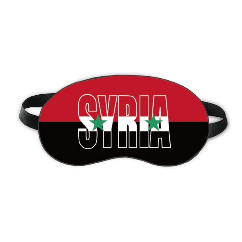 Asia Country Flag Name Sleep Eye Shield Soft Night Blindfold Shade Cover