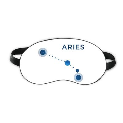 Aries Constellation Sign Zodiac Sleep Eye Shield Soft Night Blindfold Shade Cover