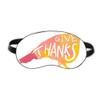 Thanksgiving Day Turkey Watercolor Sleep Eye Shield Soft Night Blindfold Shade Cover view 1
