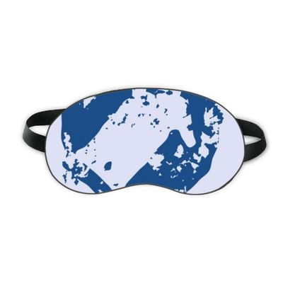 Arrow Simple Design Round Illustration Pattern Sleep Eye Shield Soft Night Blindfold Shade Cover