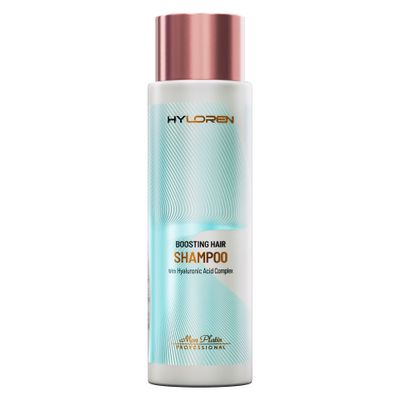Mon Platin Professional HYLoren Boosting Shampoo, 500ml - For Thin, Sparse and Brittle Hair with Hyaluronic Acid, Volumizing and Thickening Shampoo, SLS/SLES Free, for Damaged Hair