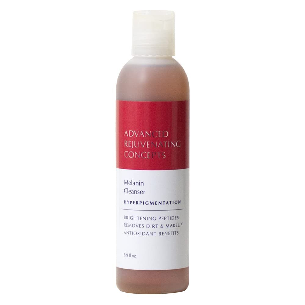 ADVANCED REJUVENATING CONCEPTS Hyperpigmentation Melanin Cleanser, Face Wash, Brightening for Uneven Skin Tone, 6.7 Ounce