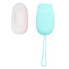 Beaupretty Automatically Soak Silicone Bath Scrub Brush for Easy Cleaning and Exfoliation Portable Back Scrubber for Home Bathroom and Hotel Use No Soap Included view 1