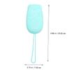 Beaupretty Automatically Soak Silicone Bath Scrub Brush for Easy Cleaning and Exfoliation Portable Back Scrubber for Home Bathroom and Hotel Use No Soap Included view 4