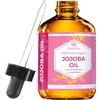 Leven Rose Jojoba Oil + Vitamin E Serum 100% Pure Organic All Natural Moisturizer Treatment for Skin Hair Body and Nails - 4 Fl. oz each view 4