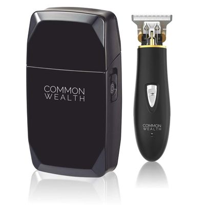 Common Wealth Finishing Kit Professional Cordless Foil Shaver & Skeleton Outliner Hair Trimmer Combo CWFK52