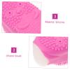 Beaupretty Automatically Soak Silicone Bath Scrub Brush for Gentle Cleaning and Revitalizing Skin Portable Back Scrubber for Use Without Soap view 3