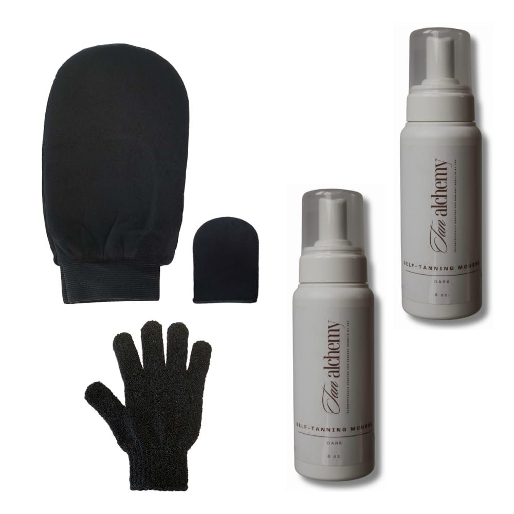 Tampa Bay Tan Tan Alchemy Self Tanning Mousse Dark (2-8 oz w mitt)