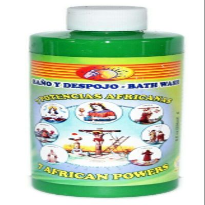 12 BOTTLES 7 AFRICAN POWERS BATH 7 POTENCIAS AFRICANAS BANO Y LAVAPISOS 8OZ - SPIRITUAL MAGICK PAGAN WICCA