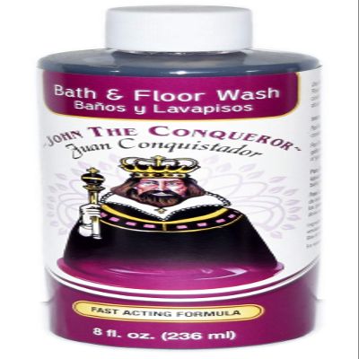 1 BOTTLE JOHN THE CONQUEROR BATH JUAN CONQUISTADOR BANO Y LAVAPISOS 8OZ - SPIRITUAL MAGICK PAGAN WICCA