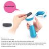5 Pack Black Extra Coarse Replacement Refill Roller Compatible with Amope Pedi Refills Electronic Foot File view 3