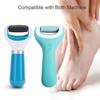 5 Pack Black Extra Coarse Replacement Refill Roller Compatible with Amope Pedi Refills Electronic Foot File view 4