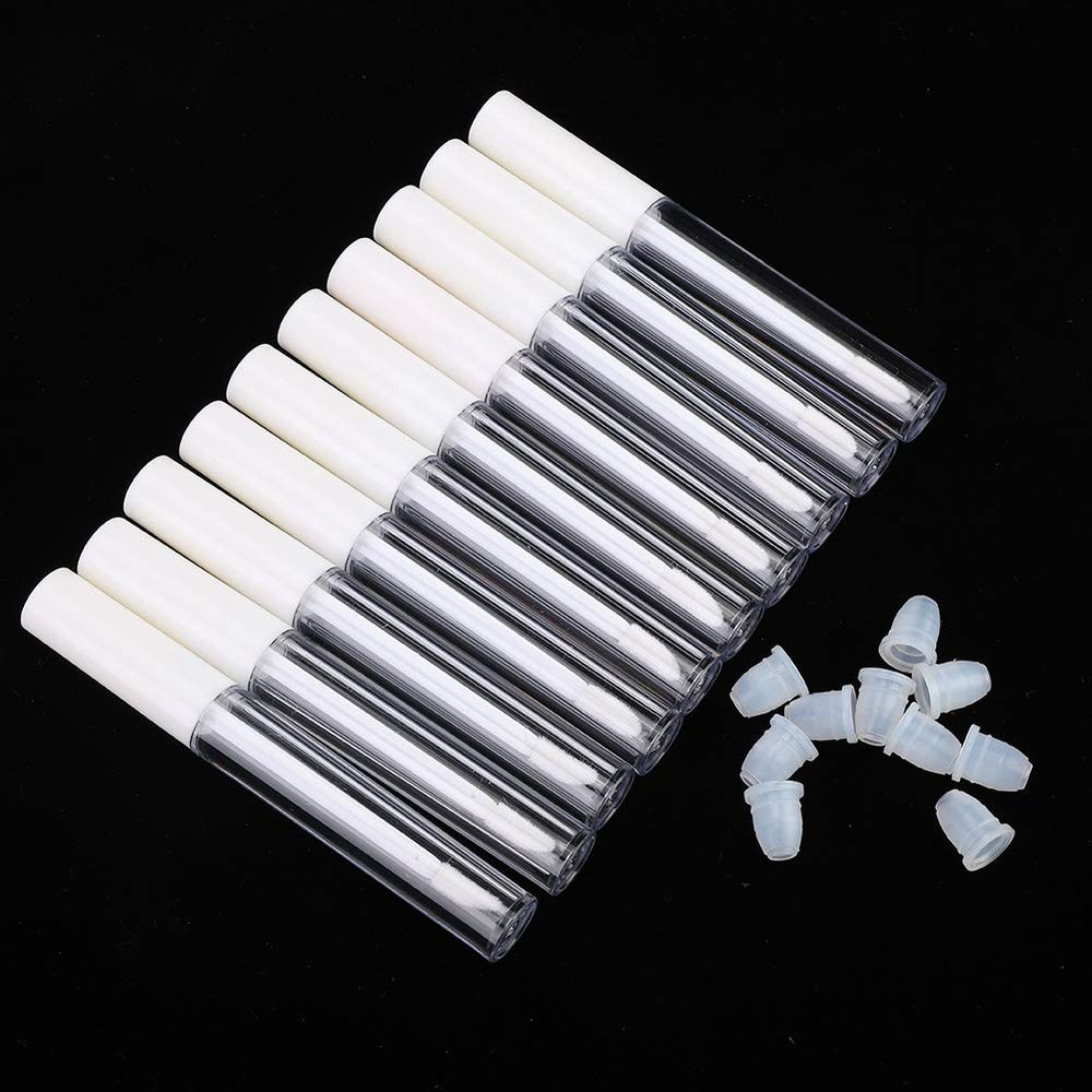 10 Pcs/Set 2.5Ml Small Lip Gloss Tubes Empty Containers Diy Lipstick Balm Travel Makeup Transparent Bottle
