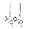 5.5/6" Japanese Hair Scissors Salon Hairdressing Scissors Barber Razor Rotating Thumb Shears Swivel Thumb Scissor Rotary Haircut (5.5 INCH) view 2