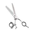 5.5/6" Japanese Hair Scissors Salon Hairdressing Scissors Barber Razor Rotating Thumb Shears Swivel Thumb Scissor Rotary Haircut (5.5 INCH) view 3