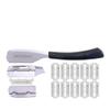 DE Razors 10 Blades Manual Shaver Salon Barber Razor Beard face shaver underarm hair removal Body shaving men shave eyebrow view 1