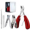 Thick Toenail Clippers, Podiatrist Toe Nail Clippers for Ingrown & Thick & Men & Seniors Toenail and Nail Surgical Grade Stainless Steel Toenail Trimmer Nipper (Red) view 1