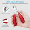 Thick Toenail Clippers, Podiatrist Toe Nail Clippers for Ingrown & Thick & Men & Seniors Toenail and Nail Surgical Grade Stainless Steel Toenail Trimmer Nipper (Red) view 2