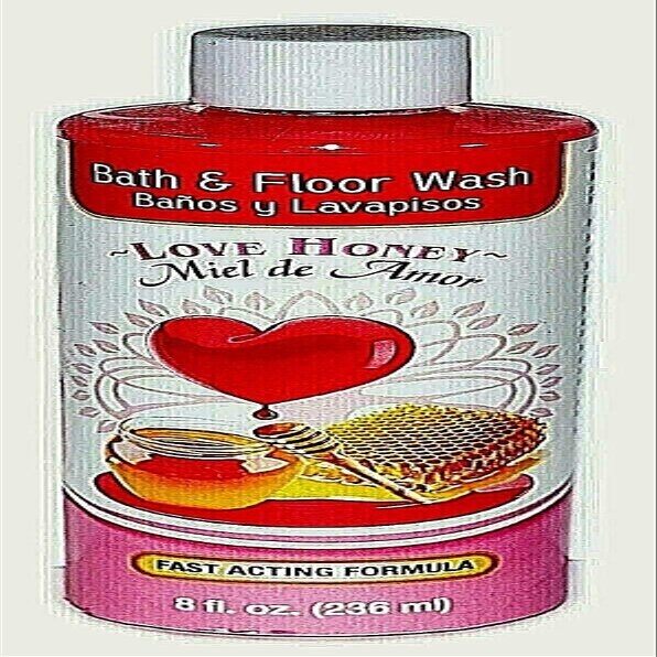 6 Bottles Love Honey Bath Miel DE AMORS BANO Y LAVAPISOS 8OZ - Spiritual Magick Pagan Wicca