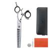 5.5/6" 440C Swivel Hair Scissors Hairdressing Scissors Barber Razor Thinning Rotating Thumb Shears Swivel Handle Scissor Rotary (5.5 INCH THIN) view 1