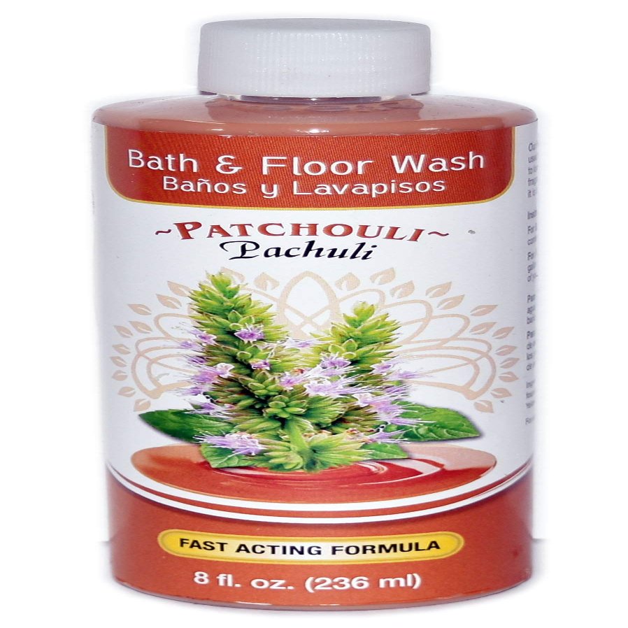 1 BOTTLE PATCHOULI BATH PACHULI BANO Y LAVAPISOS 8OZ - SPIRITUAL MAGICK PAGAN WICCA