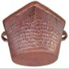 Side Handles Rustic Hexagonal Copper Foot Rub Spa Bowl view 4