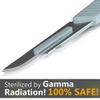 Disposable #15 Scalpel Blades, Sterile Pack of 20 Dermaplaning Blades with Plastic Scalpel Handle, Surgical Knife Scalpel for School Science, High Carbon Steel Dermablade Surgical Blades view 3