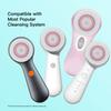 Brushmo Brush Head Replacements Compatible with Clarisonic Mia 1, Mia 2, Mia Fit, Alpha Fit, Smart Profile Uplift and Alpha Fit, Radiance Facial 4 Pack (Radiance) view 2