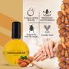 PRO NAIL - Cuticle Revitalizing Oil for Nails, Almond, 2.5 oz - Professional Strength, Pedicure and Manicure - Moisturizes and Strengthens Nails and Cuticles - Soothing and Nourishing view 2