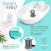 BioEnergizer Foot Spa Pro | Foot Bath Basin Machine for Cramped Muscles, Aching Feet, Stimulates Blood Flow, & Hydrates Skin | Comes w/Sea Salt & 30 Basin Liners (Foot Spa Pro) view 3