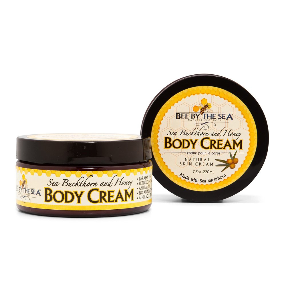 Bee By The Sea- Sea Buckthorn & Honey Body Cream 7.5 oz/220 ml