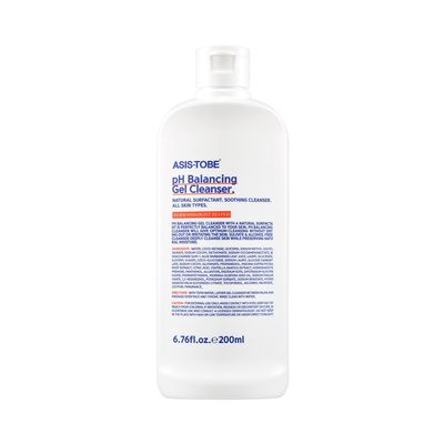 ASIS-TOBE pH Balancing Gel Cleanser 200ml / contains aloe vera, panthenol, alatoin/Soothing and moisturizing effects on the skin/Sensitive skincare/Korea cleanser