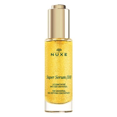 NUXE Super Serum, the Universal Age-Defying Concentrate with Hyaluronic Acid, Niacinamide and Botanical Oils, Anti-Aging Facial Serum, 1 Fl Oz