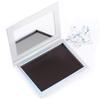 Allwon Magnetic Palette Mermaid Empty Makeup Palette with Mirror and 30Pcs Adhesive Empty Palette Metal Stickers for Eyeshadow Lipstick Blush Powder (Silver) view 2