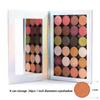 Allwon Magnetic Palette Mermaid Empty Makeup Palette with Mirror and 30Pcs Adhesive Empty Palette Metal Stickers for Eyeshadow Lipstick Blush Powder (Silver) view 4