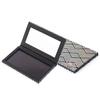 Allwon Magnetic Palette Black Empty Makeup Palette with Mirror and 20Pcs Adhesive Empty Palette Metal Stickers for Eyeshadow Lipstick Blush Powder view 2