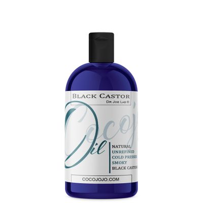 Dr Joe Lab Jamaican Black Castor Oil - Pure Natural Smoky Toasty, Cold Pressed - 16 oz - Bulk Promotes Hair Growth, Conditions, Hydrates & Nourshes All Hair Types