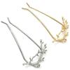 2 Pcs Metal Branches Hair Pins U Shape Hair Stick Hairpin Hair Accessories for Women and Girls view 1
