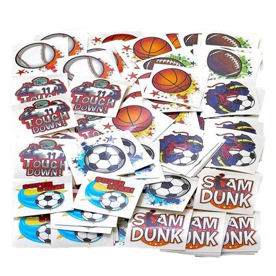The Dreidel Company Sports Temporary Tattoos, Great For Birthday Party Favors, Classrooms, Favor & Goody Bags, And Party Supplies, 2" Inches Assorted (144-Pack)