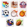 The Dreidel Company Sports Temporary Tattoos, Great For Birthday Party Favors, Classrooms, Favor & Goody Bags, And Party Supplies, 2" Inches Assorted (144-Pack) view 2