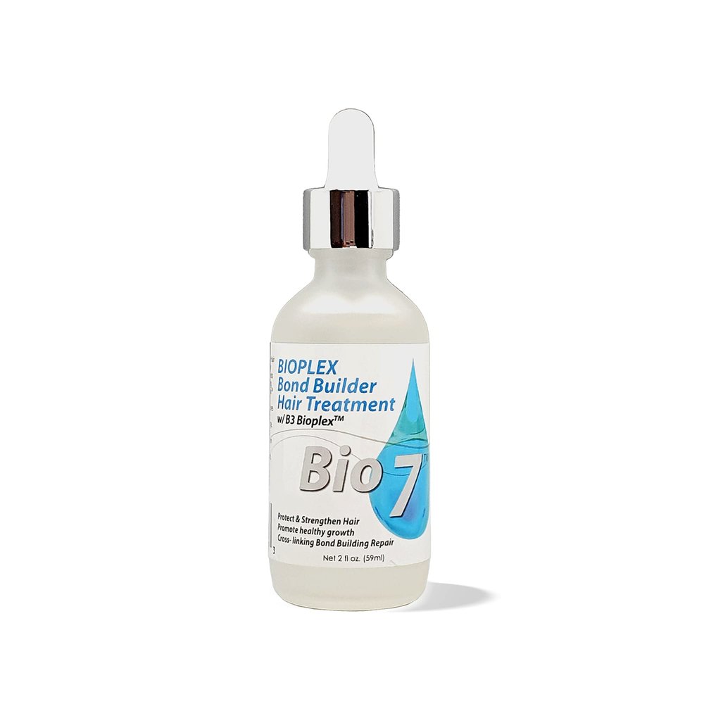 BIO7 BIOPLEX BOND BUILDER HAIR TREATMENT W/ B3 BIOPLEX  2 Fl Oz  Protect & Strengthen Hair, Visibly Improve Hair, Cross-Linking Bond Building Repair  By Natures