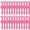 24 Pieces False Eyelashes Applicator Tool Stainless Steel Eyelash Extension Tweezers Remover Clip Tweezers Nipper Eyelash Auxiliary Clip for Women Makeup Application and Removal view 1