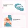 5pcs Makeup Cleansing Puff, Face Washing Sponge Makeup Remover Pads Hydrophilic Soft Exfoliator Puff for Deep Cleansing Skin Care(Green) view 4