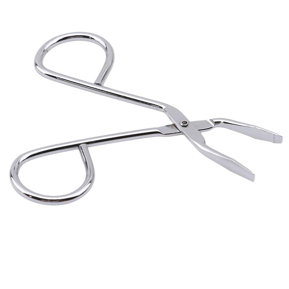 Idiytip Stainless Steel Professional Scissors Handle Eyebrow Tweezers Clamp Clipper Eyebrow Handled Removal Tools